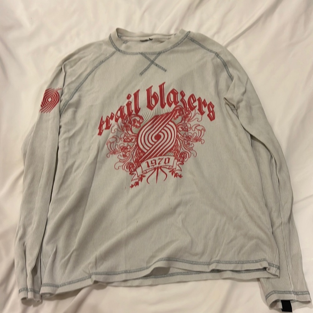 Portland Trailblazers long sleeve shirt